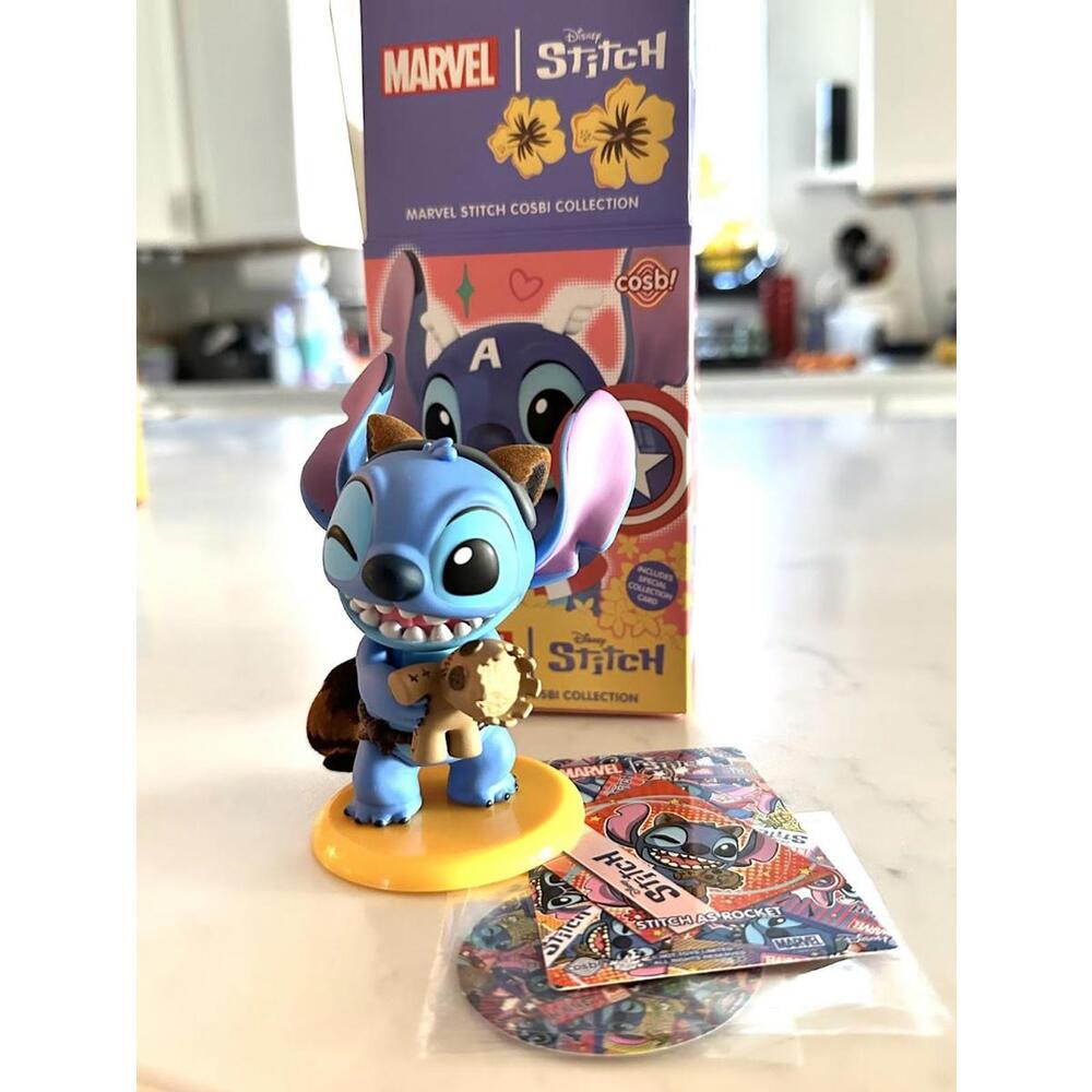 NEW w/ BOX - Stitch as Rocket (Marvel Cosbi Collection)